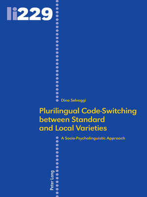 cover image of Plurilingual Code-Switching between Standard and Local Varieties
